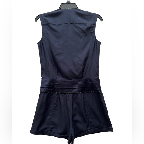 Armani Exchange Silk Tuxedo Rompers - Picture 8 of 8